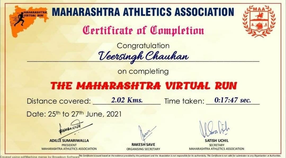 Maharashtra Virtual Run